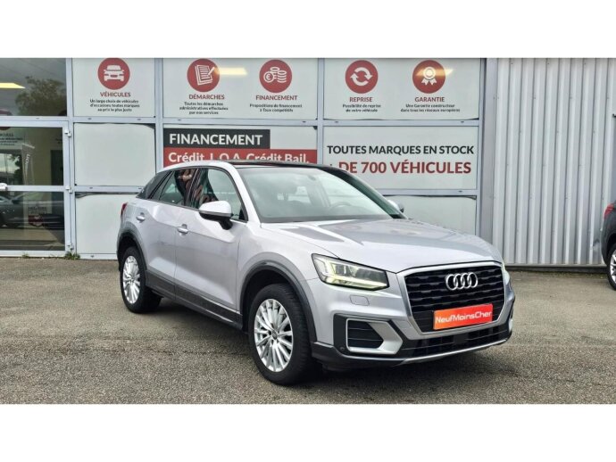 AUDI Q2 Design 30 TDI S-tronic + Toit Ouvrant + Full LED + Hayon Elec + Cuir + Sieges AV Chauff