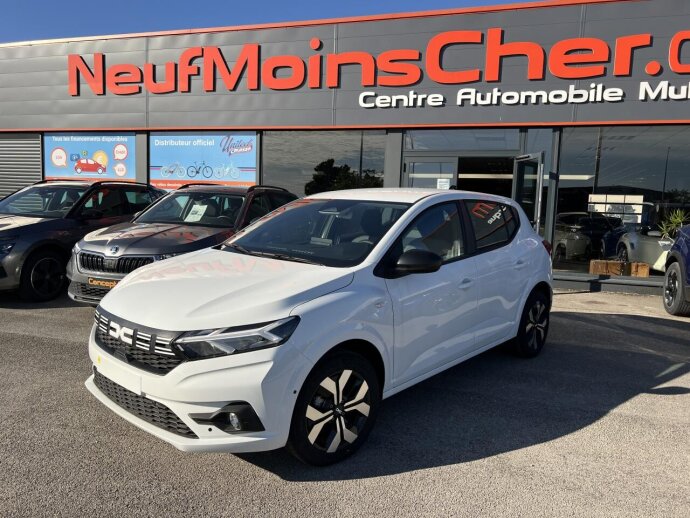 DACIA SANDERO Journey 1.0 TCe 90cv CVT + Pack Navigation + Roue de Secours + NEUF 0KM