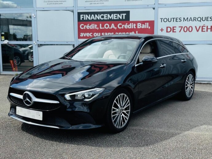 MERCEDES CLA SHOOTING BRAKE Progressive Line 200D 8G-DCT + Pack Cuir + Carplay + HIFI Advanced + Sieges AV et Volant Chauffant