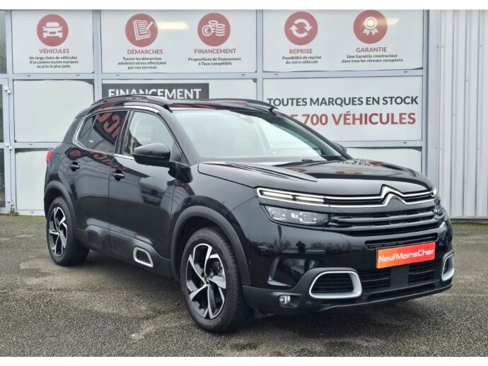 CITROEN C5 AIRCROSS Lounge 1.5 BlueHDi 130cv EAT8 + Cuir NAPPA + Sieges AV massant et Chauffants + ADML