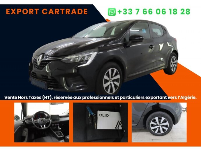 RENAULT CLIO Equilibre 1.0 Tce 90cv Prix affiché HORS TAXES special export DEPUIS LA FRANCE
