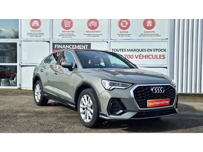 AUDI Q3 SPORTBACK Design 35 TDI 150cv S-tronic + Toit ouvrant + Camera de Recul + Pack Intérieur S-line