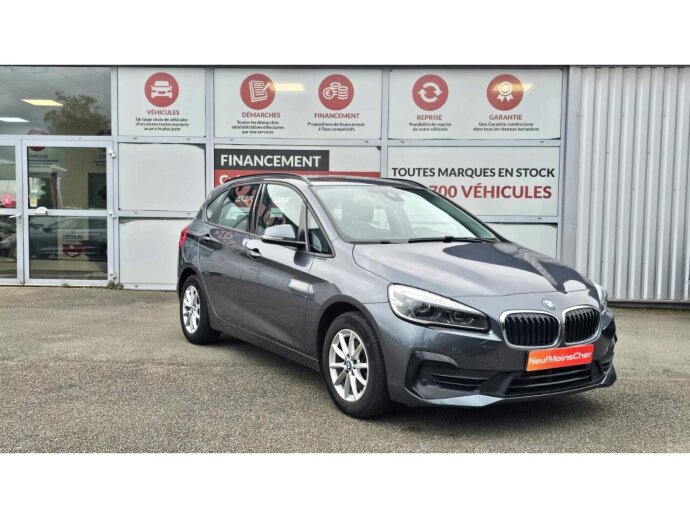 BMW SERIE 2 ACTIVE TOURER Lounge 216dA + Sellerie cuir + Navigation Business