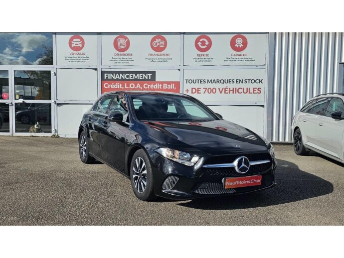 MERCEDES CLASSE A Business 180d BVA 7G-DCT + Caméra de recul + Sellerie Cuir + Jante Alu