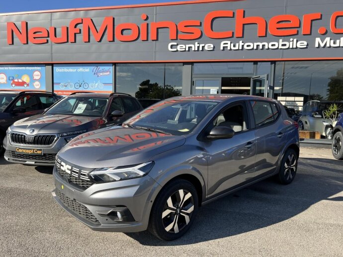 DACIA SANDERO Journey 1.0 TCe 90cv CVT + Pack Navigation + Roue de Secours + NEUF 0KM
